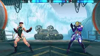 Street Fighter X Tekken - Cammy & Poison VS Nina & Christie