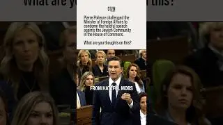 Pierre Poilievre was banned in the HoC because of this #realctzn #houseofcommons