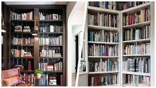 75 Home Office Library With White Walls Design Ideas You'll Love 🔴