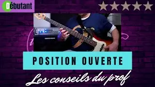 Cours de Basse - Position Ouverte