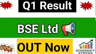 BSE Q1 Results 2026 | BSE share latest news | BSE share latest news today | BSE results today | bse 