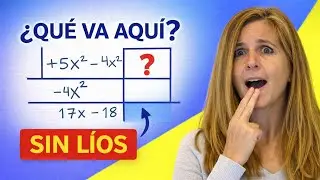 División de polinomios sin liarte (método de la caja)