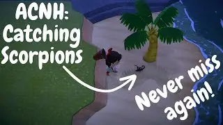 Mastering the Art of Scorpion Hunting in #acnh #gamerguide