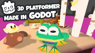 Godot 3D Platformer - Improving my Indie Game Bufo Jump
