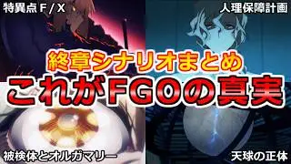 【ネタばれ注意！！】これが物語の真実／終章シナリオまとめ【FGO】