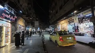 حلب،جولة ليلية بسوق التلل Aleppo, a night tour of Al-Tall market, December 25, 2025