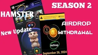 Hamster Season 1 Airdrops & Snapshot Withdrawal 💸| @AizazEngineer @CarryTechmind