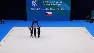SO MC MANILA BRNO SMILIES IFAGG World Championships 2025 #эстетическаягимнастика  
