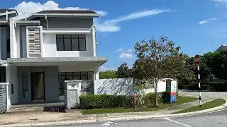 2 Storey corner lot in rawang for sale . M Residence 2