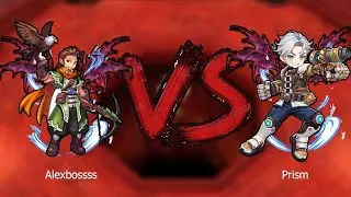 Nostale FR S1 : Roddyn : Alexbossss (SP6/7/1 archer) vs Prism SP11 MA ! PvP Tests !