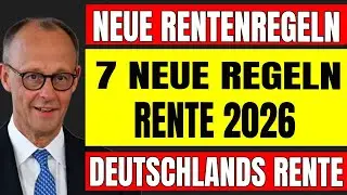 Pensions 2026: The German Pension Insurance announces 7 new rules &ndash; find out more NOW!