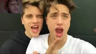 Mucus and mucus and Martinez twins musical.ly