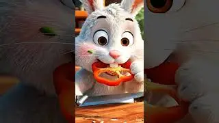 UNREAL BELL PEPPER CRUNCH! 🌶 Mr Muffin&rsquo;s 12s ASMR #asmr #funny #mrmuffin