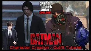 GTA Online - The Batman: Bruce Wayne Character Creation / Outfit Tutorial