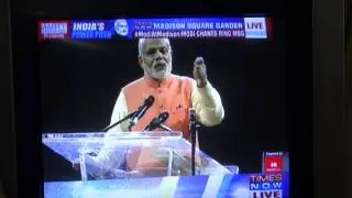 NARENDRA MODI SPEECH AT MADISON SQUARE GARDEN,FULLL HD!!!