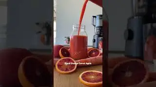 Blood Orange Carrot Apple Juice Recipe! #juicingrecipes #juicerecipe