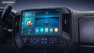 How to install Seventour 13.1 inch Car Stereo Radio for Chevy Silverado/GMC Sierra 2014 - 2018