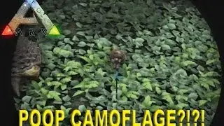 POOP CAMOFLAGE?! - NPC Bush People V4 Bases MOD - Ark Survival Evolved E11 (Gameplay)