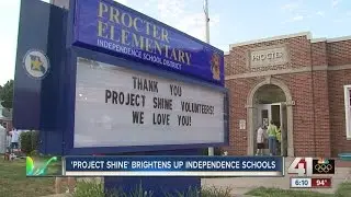 'Project Shine' brightens up Independence schools