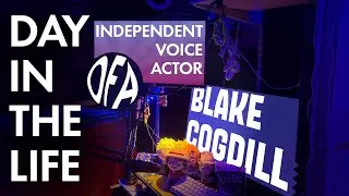 A day in the life of an independent voice actor