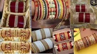 beautiful bridal chooda 2023 collection ll bridal chura set chuda design ll wedding where collection