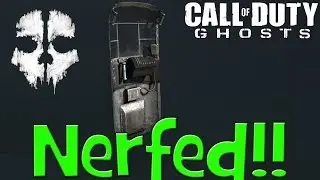 COD Ghosts - Riot Shield NERFED!!