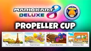 🔴 LIVE! 062 PLAYING MARIO KART 8 DELUXE - PROPELLER CUP BOOSTER COURSE PASS  (NINTENDO SWITCH)