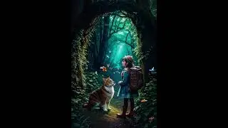 AI story Telling- The treasure of the magical forest (Animation Video)