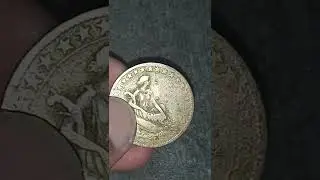 Moeda 1000 r&eacute;is ano 1927