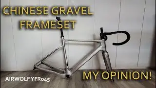 I bought an unbranded ALI-EXPRESS GRAVELBIKE.. my first impressions! | AIRWOLF FRAMESET from China