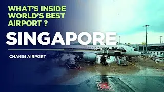 WHAT IS INSIDE WORLD&rsquo;S BEST AIRPORT?|CHANGI AIRPORT, SINGAPORE| INDIAN COUPLE AT SINGAPORE AIRPORT🧿🧿