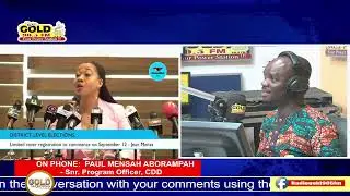 EC'S ACTIONS WILL WORSEN APATHY DURING LOCAL GOVERNMENT ELECTIONS - ABORAMPAH MENSAH, CDD