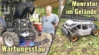 LOVOL M504 Wartungstau beheben | Mowrator im harten Gelände mit Geländereifen