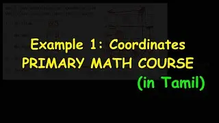 Example 1 | Coordinates | Shape and Space | Primary Math course(in Tamil)