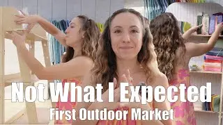My First Outdoor Market in NYC | Small Business Vlog