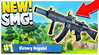 NEW Suppressed SMG is OP! - Fortnite: Battle Royale