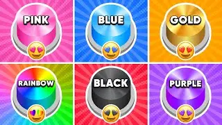 Choose One Button...! Pink, Blue, Gold, Rainbow, Black or Purple 💗💙⭐️🌈🖤💜 How Lucky Are You? 😱