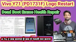 Vivo Y71 Auto Restart Fix Easy Jtag Box  |PD1731F EMMC Health Repair Done by Easy JTAG Box 2025