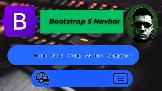 Bootstrap 5 Navbar: Build a Responsive Navigation Bar with Bootstrap 5 (HTML, CSS)