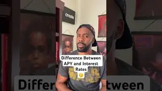 APY vs Interest Rate: What's the Real Difference? #shorts