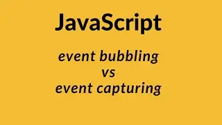 event bubbling and event capturing in javascript