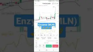 Enzyme (MLN) криптовалюта ты куда летишь +51% за 24 часа (22.09.2021) | crypto news #shorts  , #mln