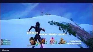 Vitória com a coroa em esquad no trocação no Fortnite
