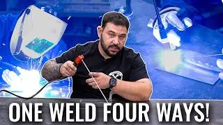 Soldamos la misma uni&oacute;n de 4 maneras diferentes... &iquest;Cu&aacute;l es la mejor?