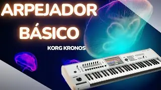 Korg Kronos Arpejador Básico de um elemento (modo Comb)