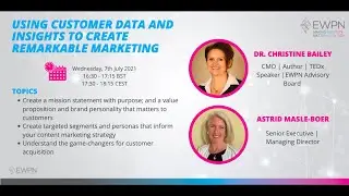 Using customer data and insights to create remarkable marketing | EWPN webinar