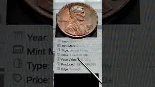 1987 D Lincoln Penny #shorts