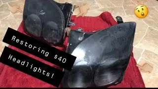 Restoring my 94-98 headlights! (98 3000GT Base)