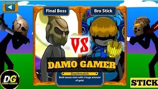 Stick war legacy insane Tournament ll Stick war saga #stickwarlegacy DAMO GAMER 