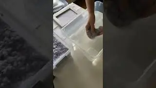 бумага своими руками дома🌿 #handmadepaper #ecopaper #бумага